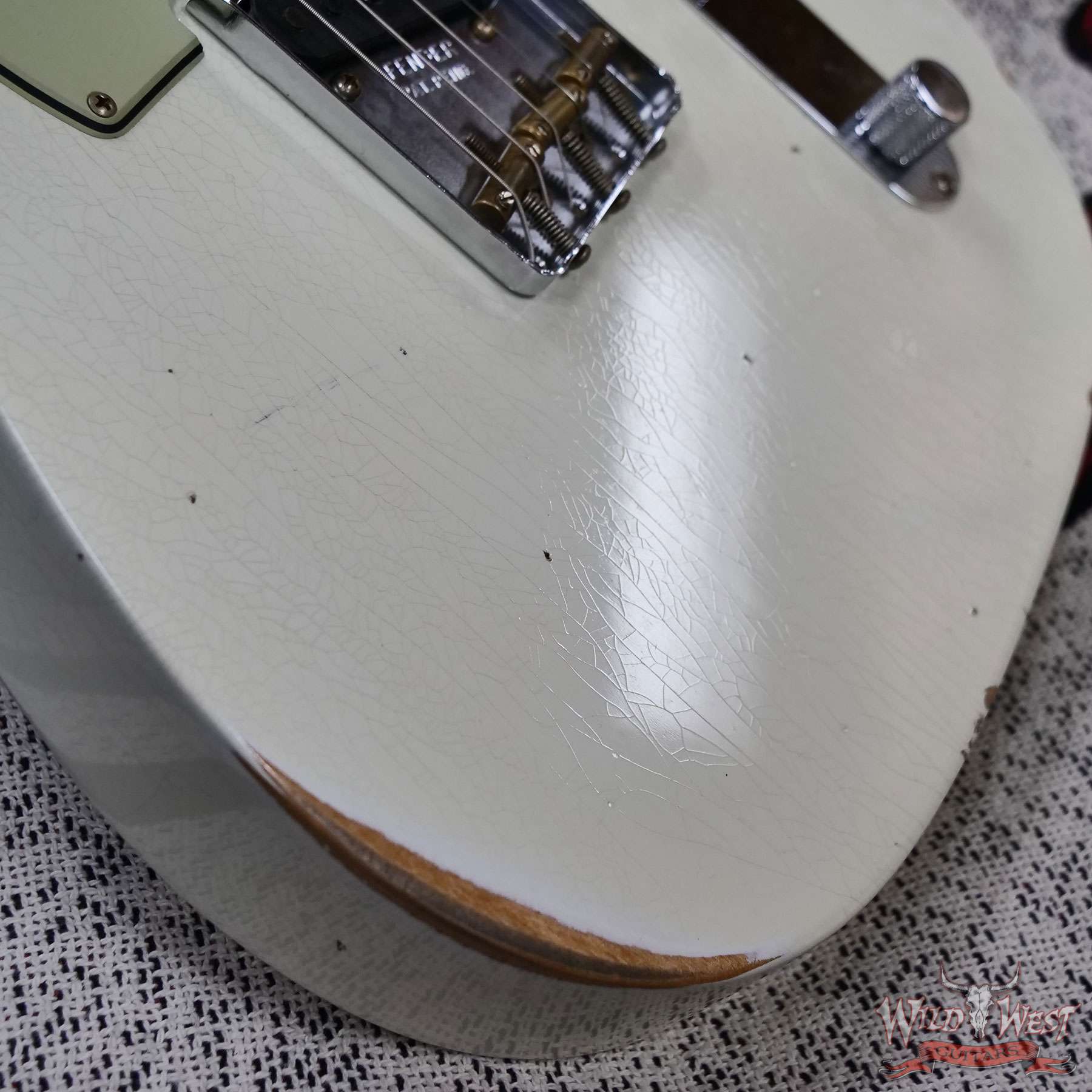 fender-1960tele-d8__wwg.jpg Fender Custom Shop Limiited Edition 1960 Telecaster Relic Aged Olympic White 7.30 LBS - Image 12