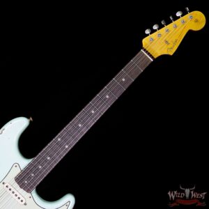 Fender Custom Shop 1961 Stratocaster Heavy Relic Slab Rosewood Fingerboard Surf Green - Image 9