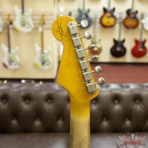 Fender Custom Shop 1961 Stratocaster Heavy Relic Slab Rosewood Fingerboard Surf Green - Image 14