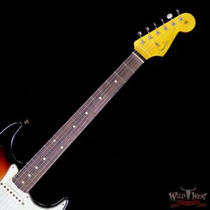 Fender Custom Shop 1961 Stratocaster Journeyman Relic with Dirty Neck Rosewood Fingerboard 3 Tone Sunburst - Image 9