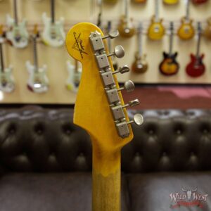 Fender Custom Shop 1961 Stratocaster Journeyman Relic with Dirty Neck Slab Rosewood Board Vintage White - Image 14