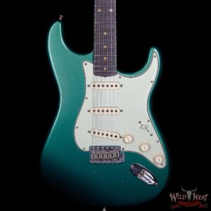 Fender Custom Shop 1961 Stratocaster Journeyman Relic with Dirty Neck British Racing Green - Image 3
