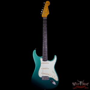 Fender Custom Shop 1961 Stratocaster Journeyman Relic with Dirty Neck British Racing Green - Image 5