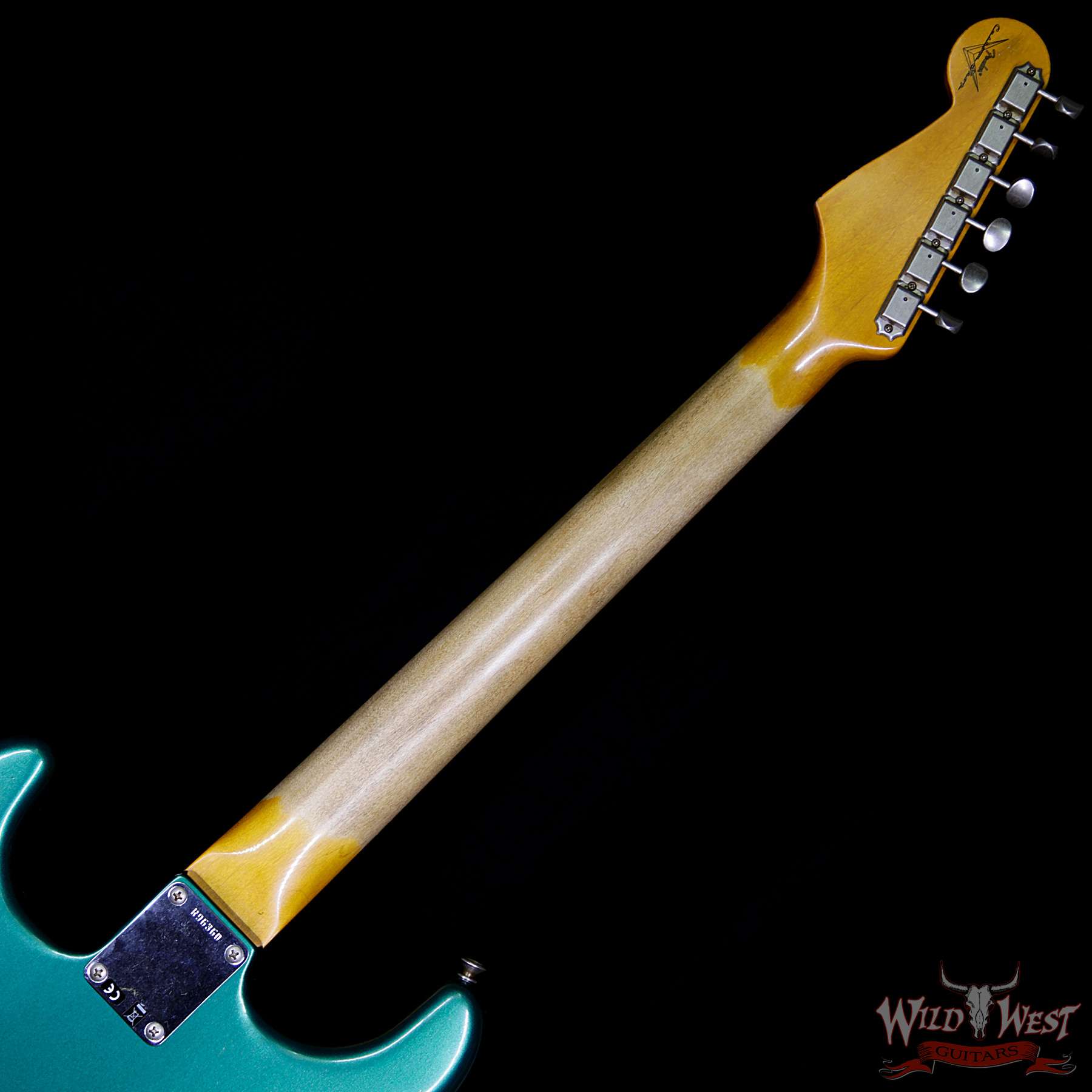 fender-1961strat-jrn-rw-brg-r96360-bnb__wwg.jpg Fender Custom Shop 1961 Stratocaster Journeyman Relic with Dirty Neck British Racing Green - Image 11