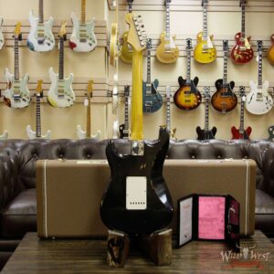 Fender Custom Shop 1961 Stratocaster Journeyman Relic with Dirty Neck Slab Rosewood Fingerboard Black - Image 16