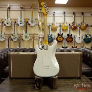 Fender Custom Shop 1961 Stratocaster Jouneyman Relic with Dirty Neck Slab Rosewood Board Olympic White - Image 16