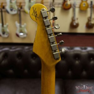 Fender Custom Shop 1961 Stratocaster Relic Rosewood Fingerboard Olympic White - Image 10