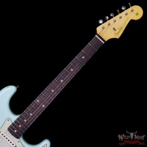 2018 Fender Custom Shop 1961 Stratocaster Relic Rosewood Slab Fingerboard Surf Green - Image 8