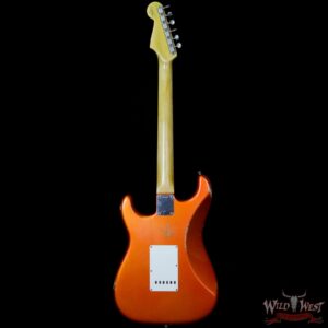 Fender Custom Shop 1962 Stratocaster Relic HSS EVH Bridge Pickup Rosewood Fingerboard Orange - Image 6