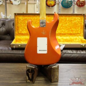 Fender Custom Shop 1962 Stratocaster Relic HSS EVH Bridge Pickup Rosewood Fingerboard Orange - Image 14