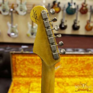 Fender Custom Shop 1962 Stratocaster Relic HSS EVH Bridge Pickup Rosewood Fingerboard Orange - Image 13