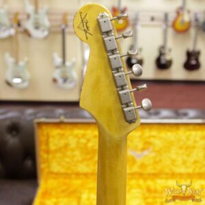 Fender Custom Shop 1962 Stratocaster HSS EVH Pickup Relic Rosewood Fingerboard Sherwood Green Metallic - Image 8