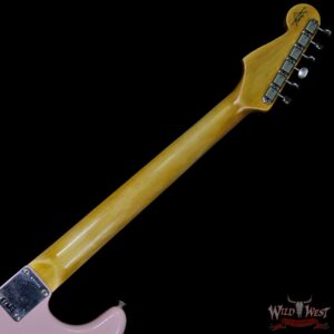 2018 Fender Custom Shop 1962 Stratocaster HSS EVH Pickup Relic Rosewood Fingerboard Shell Pink - Image 11