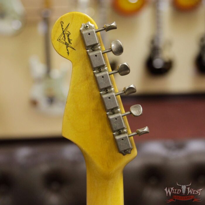 Fender Custom Shop 1962 Stratocaster HSS EVH Pickup Relic Rosewood Fingerboard Aztec Gold - Image 9