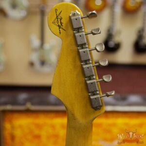 Fender Custom Shop 1962 Stratocaster HSS EVH Pickup Relic Rosewood Fingerboard Inca Silver - Image 8