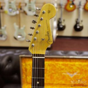 Fender Custom Shop 1962 Stratocaster HSS EVH Pickup Relic Rosewood Fingerboard Inca Silver - Image 5