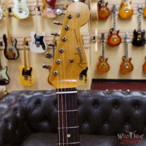 Fender Custom Shop 1962 Stratocaster Relic AAA Rosewood Board with Quartersawn Maple Neck Black - Image 7