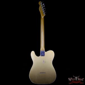 Fender Custom Shop 1962 Telecaster Custom Relic HH EVH Pickups Aztec Gold - Image 7
