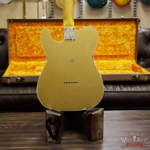 Fender Custom Shop 1962 Telecaster Custom Relic HH EVH Pickups Aztec Gold - Image 14