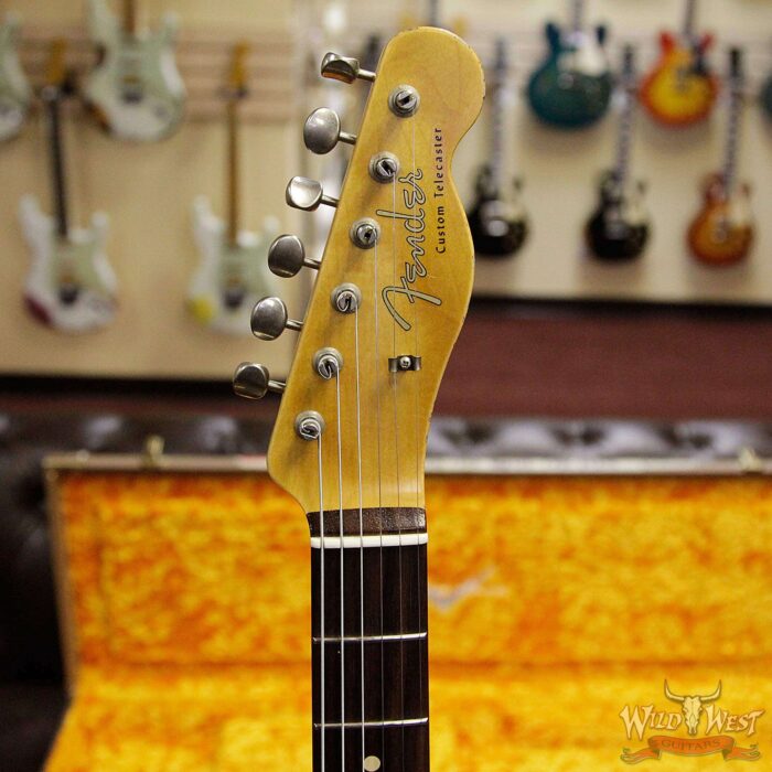 Fender Custom Shop 1962 Telecaster Custom Relic HH EVH Pickups Aztec Gold - Image 9