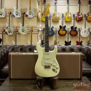 Fender Custom Shop 1963 Stratocaster Journeyman Relic with Dirty Neck Rosewood Board Vintage White - Image 12