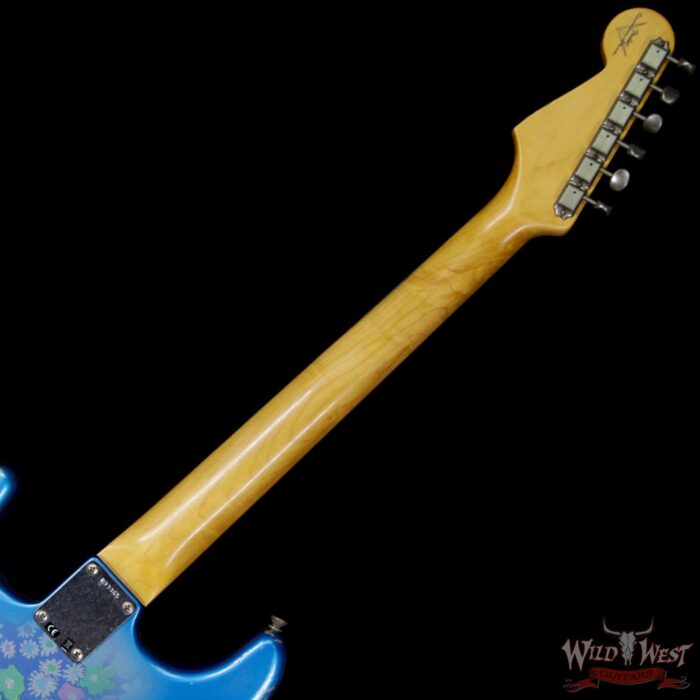 Fender Custom Shop 1963 Stratocaster Relic Rosewood Fingerboard Blue Flower - Image 11