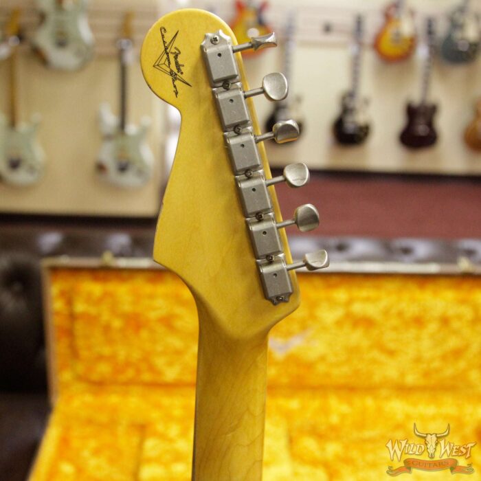 Fender Custom Shop 1963 Stratocaster Relic Rosewood Fingerboard Blue Flower - Image 10