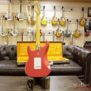 2018 Fender Custom Shop 1963 Stratocaster Relic Rosewood Fingerboard Fiesta Red - Image 7