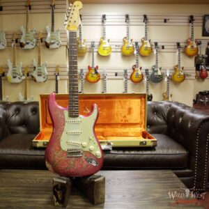 2018 Fender Custom Shop 1963 Stratocaster Relic Rosewood Fingerboard Pink Paisley - Image 12