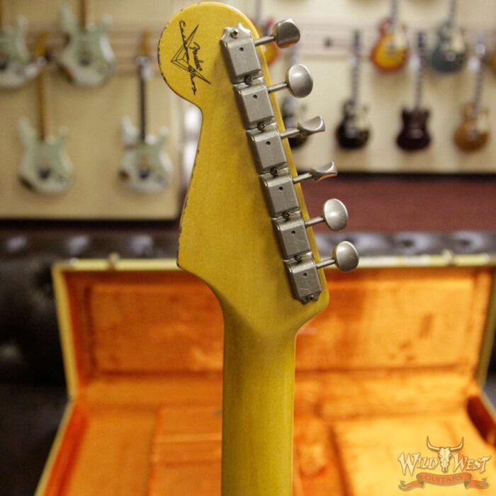 2018 Fender Custom Shop 1963 Stratocaster Relic Rosewood Fingerboard Pink Paisley - Image 10