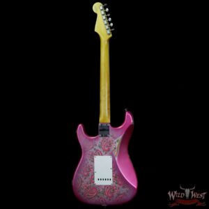Fender Custom Shop 1963 Stratocaster Relic Rosewood Fingerboard Pink Paisley - Image 6