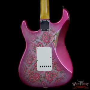 Fender Custom Shop 1963 Stratocaster Relic Rosewood Fingerboard Pink Paisley - Image 7