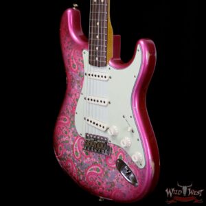 Fender Custom Shop 1963 Stratocaster Relic Rosewood Fingerboard Pink Paisley - Image 2