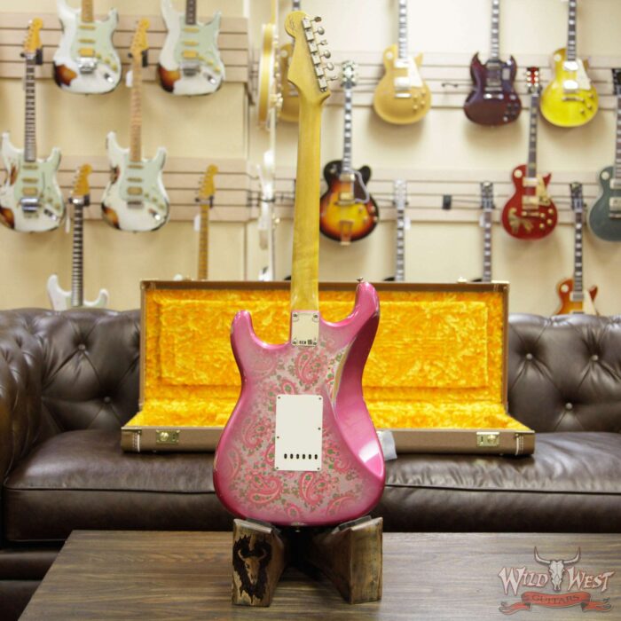 Fender Custom Shop 1963 Stratocaster Relic Rosewood Fingerboard Pink Paisley - Image 13