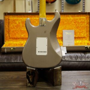 Fender Custom Shop 1963 Stratocaster Relic Rosewood Fingerboard Shoreline Gold - Image 15