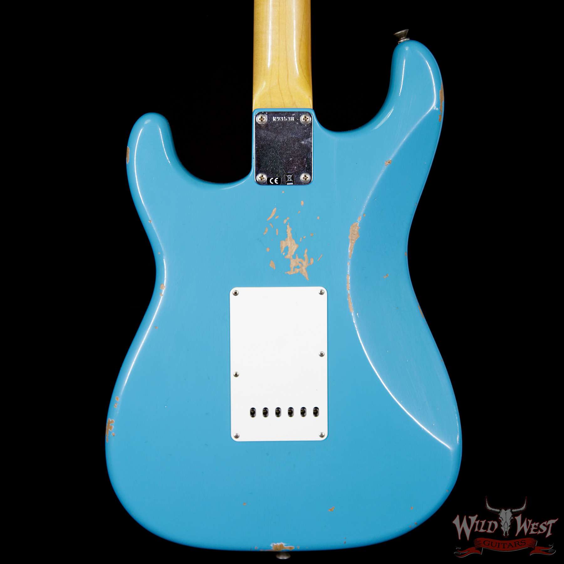 fender-1963strat-relic-taos-r93538-bbb__wwg.jpg 2018 Fender Custom Shop 1963 Stratocaster Relic Rosewood Fingerboard Taos Turquoise - Image 7