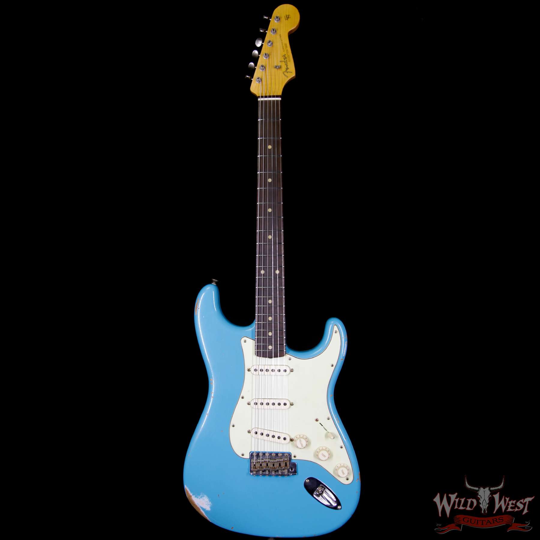 fender-1963strat-relic-taos-r93538-bf__wwg.jpg 2018 Fender Custom Shop 1963 Stratocaster Relic Rosewood Fingerboard Taos Turquoise - Image 5