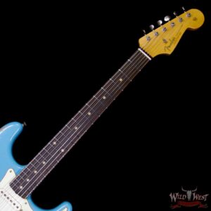 2018 Fender Custom Shop 1963 Stratocaster Relic Rosewood Fingerboard Taos Turquoise - Image 9