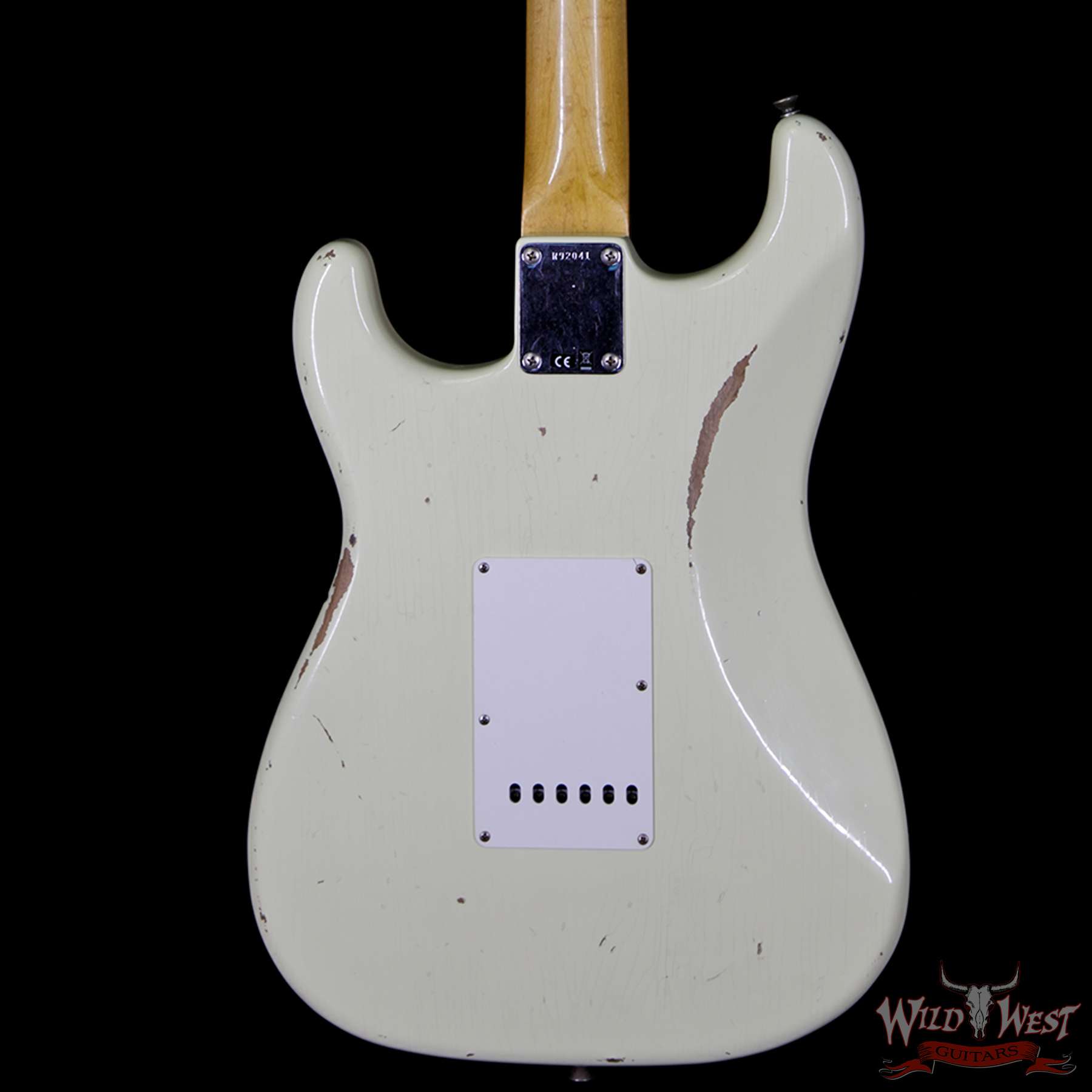 fender-1963strat-relic-vwt-r92041-bbb__wwg.jpg Fender Custom Shop 1963 Stratocaster Relic Rosewood Fingerboard Vintage White - Image 7