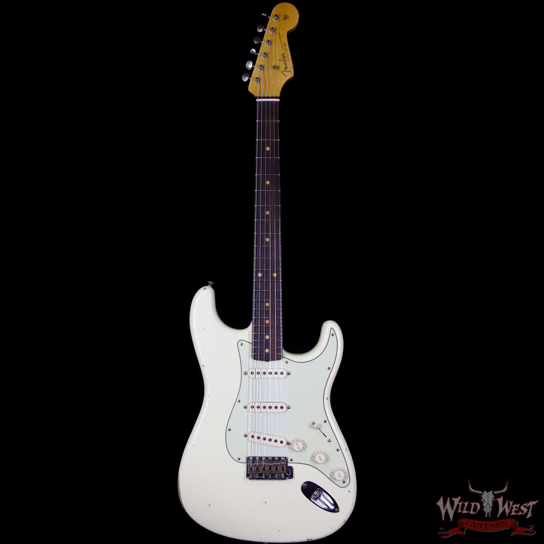 fender-1963strat-relic-vwt-r92041-bf__wwg.jpg Fender Custom Shop 1963 Stratocaster Relic Rosewood Fingerboard Vintage White - Image 5