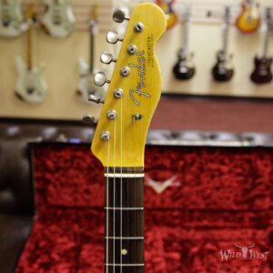 Fender Custom Shop 1963 Telecaster Relic Rosewood Fingerboard Blue Flower - Image 8