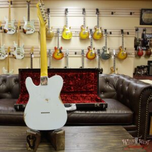 2018 Fender Custom Shop 1963 Telecaster Relic Rosewood Fingerboard Sonic Blue - Image 15