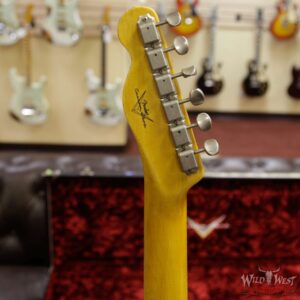 2018 Fender Custom Shop 1963 Telecaster Relic Rosewood Fingerboard Sonic Blue - Image 10
