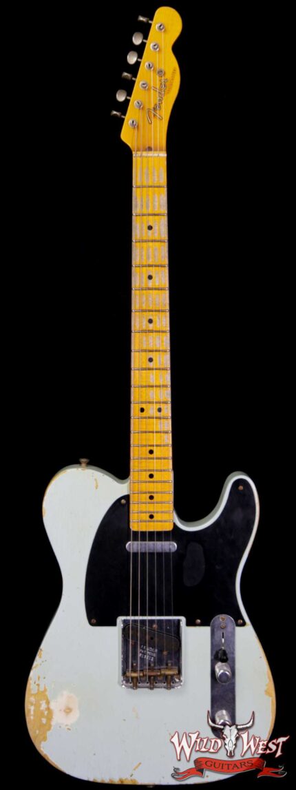 Fender Custom Shop 1951 Nocaster Telecaster Heavy Relic Maple Neck Sonic Blue