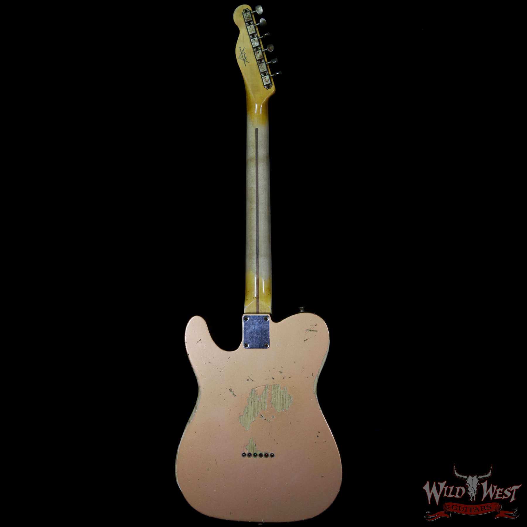 fender-52tele-hurel-cpr-r13312-bbbl__wwg.jpg Fender Custom Shop 1952 Telecaster Heavy Relic Maple Streamlined U Neck Copper - Image 6