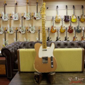 Fender Custom Shop 1952 Telecaster Heavy Relic Maple Streamlined U Neck Copper - Image 12