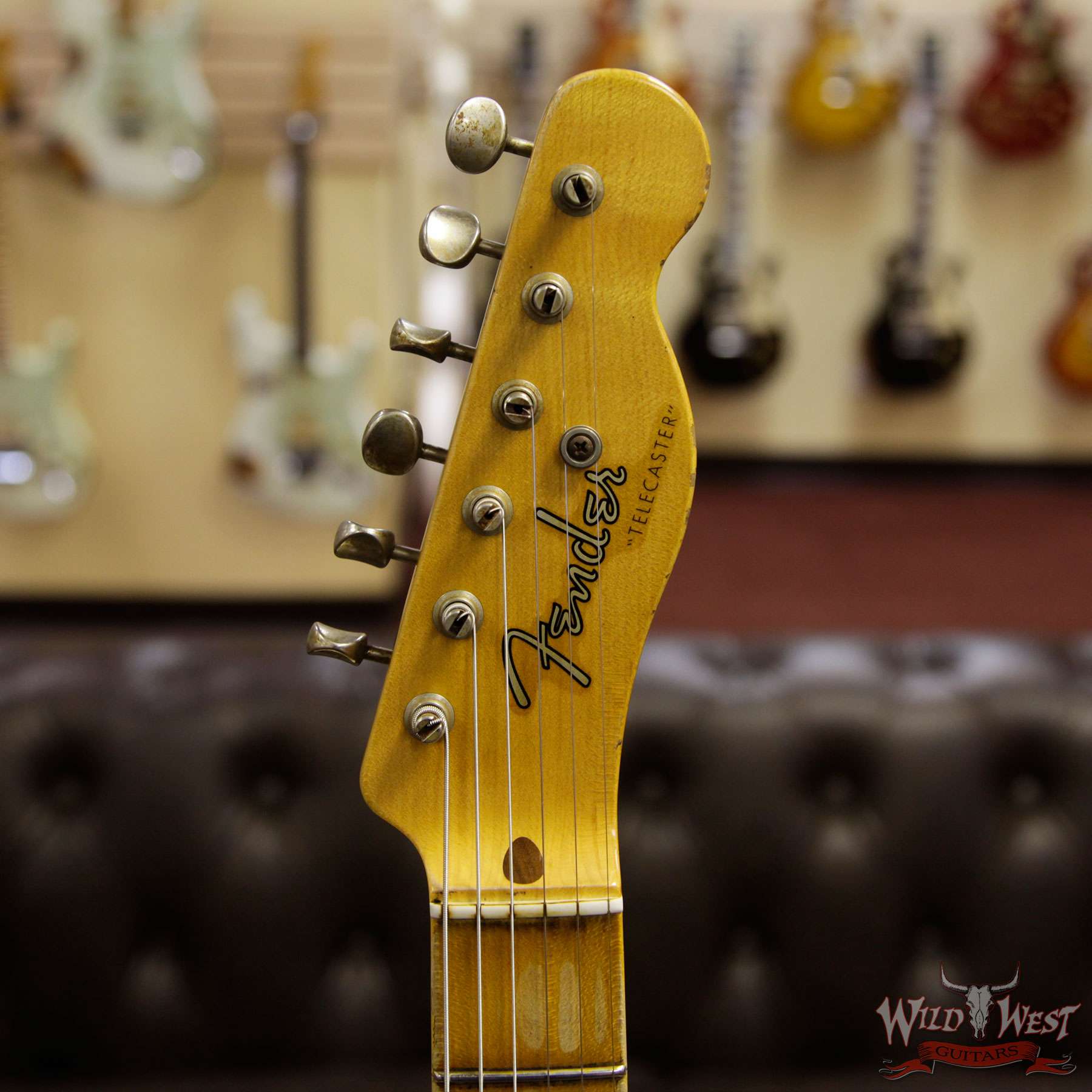 fender-52tele-hurel-cpr-r13312-hf__wwg.jpg Fender Custom Shop 1952 Telecaster Heavy Relic Maple Streamlined U Neck Copper - Image 8