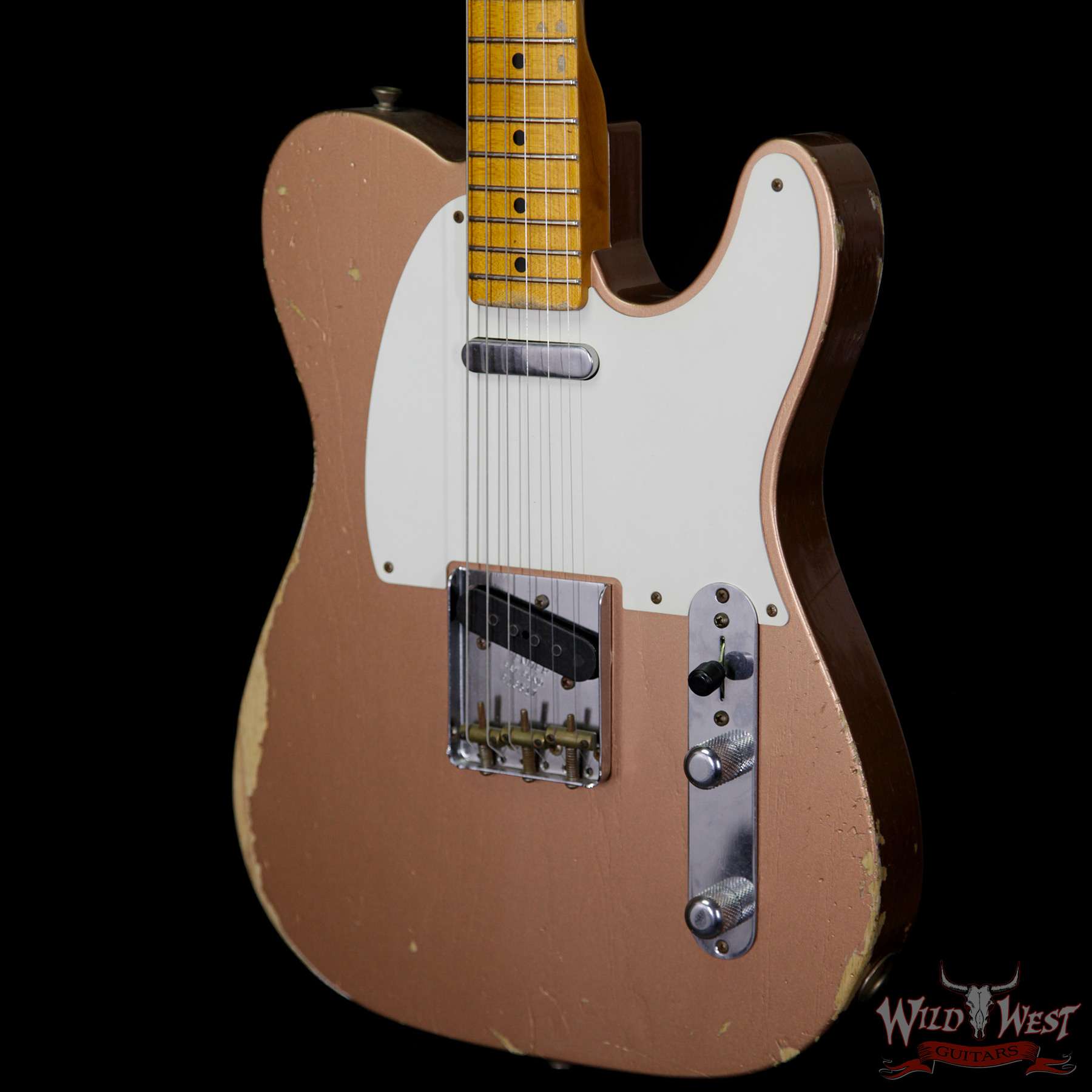 fender-52tele-relic-cpr-r13617-br__wwg.jpg Fender Custom Shop 1952 Telecaster Heavy Relic Copper Streamlined U Neck - Image 2
