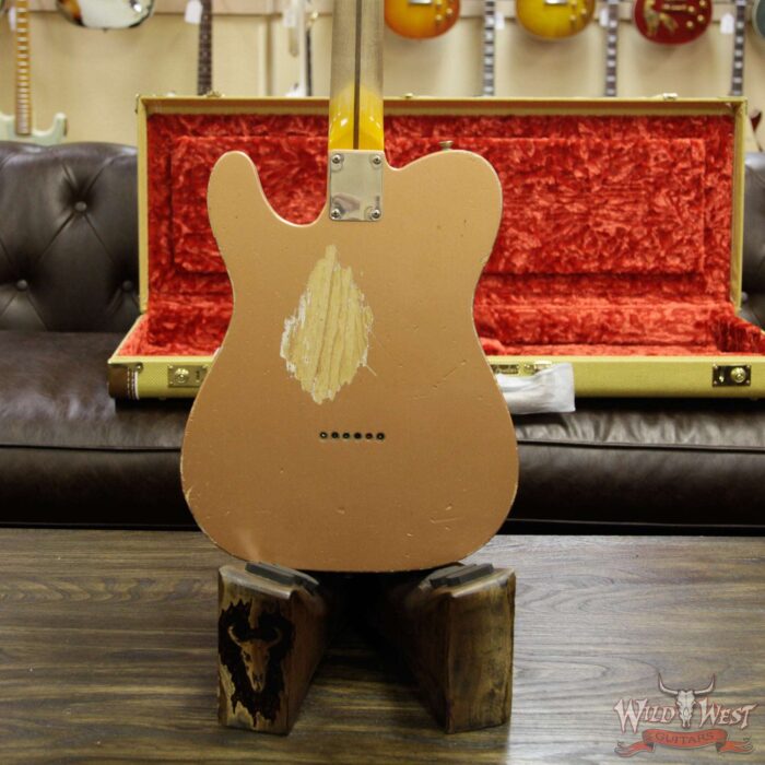 Fender Custom Shop 1952 Telecaster Heavy Relic Copper Streamlined U Neck - Image 15