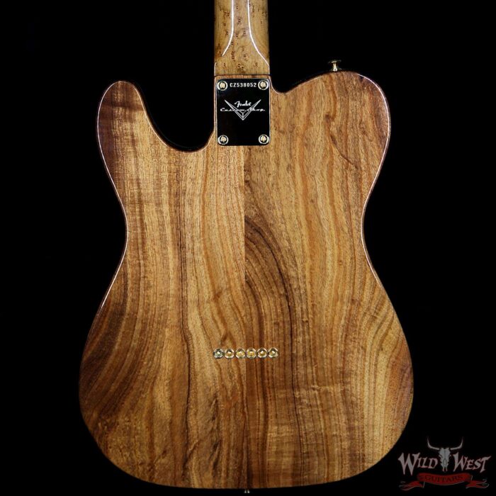 Fender Custom Shop Dennis Galuszka Masterbuilt Artisan Thinline Telecaster HH AAAA Flame Koa Top - Image 4